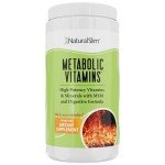 NaturalSlim Metabolic Vitamins - Combination of High Potency Multivitamins, Minerals, B Complex, Msm, & Digestive Formula Supplements for Men & Women - Energy & Metabolism Support - Capsule,1 Pack