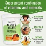 NaturalSlim Metabolic Vitamins - Combination of High Potency Multivitamins, Minerals, B Complex, Msm, & Digestive Formula Supplements for Men & Women - Energy & Metabolism Support - Capsule,1 Pack