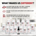 10X Health Optimize Methylated Multivitamin for Men & Women - 34 in 1 Formula with 800 mcg of Vitamin B12, Vitamin E, 5-MTHF, B Complex, NAC, Magnesium & Zinc Multivitamins - 90 Capsules