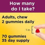 Nature Made Multivitamin For Her, Womens Multivitamin for Daily Nutritional Support, Multivitamin for Women, 70 Gummies, 35 Day Supply