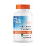Doctor's Best Fully Active B Complex, Energy & Cellular Support, Non-GMO, Gluten Free, Soy Free, Vegan 60 Veggie Caps