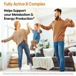 Doctor's Best Fully Active B Complex, Energy & Cellular Support, Non-GMO, Gluten Free, Soy Free, Vegan 60 Veggie Caps