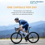 Puregen Labs Ferrous Sulfate 325 mg (65 mg Elemental Iron) High Potency Iron Supplement | No Artificial Color Additives - 200 Tablets Made in USA