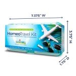 Boiron Homeotravel Travel First Aid Kit with Homeopathic Medicines - Filled Case (16 Tubes)