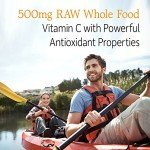 Garden of Life - Vitamin Code Raw VitaminC - 120 Vegan Capsules, 500mg Whole Food VitaminC with Bioflavonoids, Fruits & Veggies, Probiotics, Gluten Free Vitamin-C Supplements for Adults