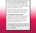 Feosol Original Iron Supplement Tablets,Non-heme 325mg Ferrous Sulfate (65mg Elemental Iron) per Iron Pill, 1 Per Day, 4 Month Supply, for Energy and Immune System Support (120 ct Pack of 2)