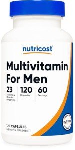 Nutricost Multivitamin for Men 120 Capsules - Vitamins and Minerals for The Healthy Man