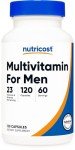Nutricost Multivitamin for Men 120 Capsules - Vitamins and Minerals for The Healthy Man