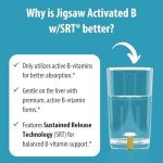 Jigsaw Health Activated B w/SRT | Supports Healthy Nervous System and Energy Production | 120 Tablets