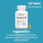 Jigsaw Health Activated B w/SRT | Supports Healthy Nervous System and Energy Production | 120 Tablets
