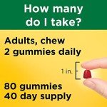 Nature Made Energy B12 1000 mcg, Dietary Supplement for Energy Metabolism Support, 80 Gummies, 40 Day Supply Packaging may vary