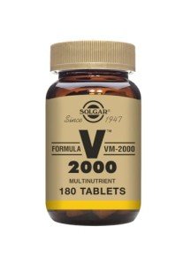 Solgar Formula VM-2000 (Multinutrient System), 180 Tablets - Premium Quality Multiple - Contains Zinc - Supports A Healthy Immune System - Vegan, Dairy Free, Kosher - 90 Servings