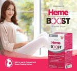 Hemeboost 11.6mg (232mg Heme Iron) I 60 Tablets I High Potency Natural Iron Supplement I High Absorption & Gentle on Stomach I Iron Pills for Adults & Safe for Use in Pregnancy