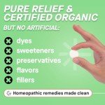 Genexa Allergy Care | Drug Free, Non-Drowsy Allergy Relief & Decongestant for Adults| Acai Berry Flavor | Organic & Non-GMO | Homeopathic Remedy Made Clean | 60 Chewable Tablets​