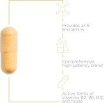 Integrative Therapeutics Active B-Complex - Energy Metabolism Support* - B-Complex Vitamin Supplement with 8 B-Vitamins, Vitamin B12, Folate, Choline - 60 Capsules - 2 Pack