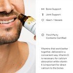 THORNE - Vitamin D + K2 Liquid with a metered Dispenser - Vitamins D3 and K2 to Support Healthy Bones and Muscles* - 1 Fl Oz (30 ml) - 600 Servings