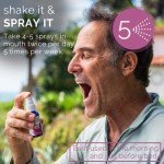 Siddha Remedies Stress Relief Homeopathic Oral Spray for Worry, Irritability & Restlessness | 100% Natural Homeopathic Medicine Remedy with Flower Essences for Relaxing & Calming The Mind