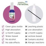 Siddha Remedies Stress Relief Homeopathic Oral Spray for Worry, Irritability & Restlessness | 100% Natural Homeopathic Medicine Remedy with Flower Essences for Relaxing & Calming The Mind