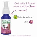 Siddha Remedies Stress Relief Homeopathic Oral Spray for Worry, Irritability & Restlessness | 100% Natural Homeopathic Medicine Remedy with Flower Essences for Relaxing & Calming The Mind