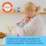 Mommy’s Bliss Organic Vitamin D Drops - Infants and Newborns - Supports Growth and Bone Development - Easy Use - 400 IU Per Drop - 100 Daily Servings