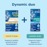 Mommy’s Bliss Organic Vitamin D Drops - Infants and Newborns - Supports Growth and Bone Development - Easy Use - 400 IU Per Drop - 100 Daily Servings