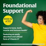 MegaFood Vitamin D3 2000 IU - 90 Tablets