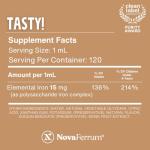 NovaFerrum Tasty | Liquid Iron Drops for Kids