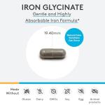Gentle Iron Glycinate Supplement for Healthy Levels