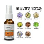Liddell Letting Go - Homeopathic Remedies - Oral Spray for Symptoms of Anxiousness, Stress and Restlessness - Natural Calm Spray - 1.0 fl. Oz.