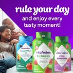 Vitafusion B-Complex Gummy Dietary Supplements, with 5 B Vitamins to Support Cellular Energy Production (1), Plus Vitamin C, Strawberry Flavor, 60 Count