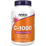 NOW Supplements, Vitamin C-1,000 with Rose Hips & Bioflavonoids, Antioxidant Protection*, 250 Tablets