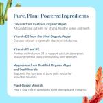 PURE SYNERGY Bone Renewal | Bioavailable Calcium with Cofactors | Natural, Vegan Supplement with Vitamin D3, K2, Magnesium, & Boron | for Lasting Bone Strength (150 Capsules)