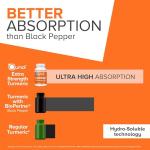 Qunol Turmeric Curcumin Extra Strength Capsules, 120 Count