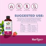 MaryRuth Organics Iron Supplement for Women Men & Kids