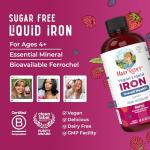 MaryRuth Organics Iron Supplement for Women Men & Kids