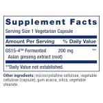 Life Extension Ginseng Energy Boost, Energy Support, Healthy Stress Management, Gluten-Free, Non-GMO, Vegetarian, 30 Capsules