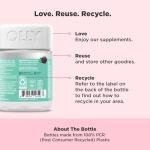 OLLY Flawless Complexion Gummy, Clear and Healthy Skin Support, Vitamins E, A, Zinc, Chewable Supplement, Berry - 50 Count (Pack of 1)