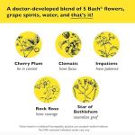 Bach RESCUE REMEDY Dropper 20mL, Natural Stress Relief, Homeopathic Flower Essence, Vegan, Gluten & Sugar-Free, Non-Habit Forming