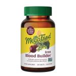 MegaFood Blood Builder Iron Supplement for Women & Men - Increase Iron Levels Without Side Effects - Combats Fatigue - with Vitamin B12, Folic Acid & Vitamin C for Absorption - Vegan - 180 Tablets