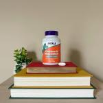 NOW Foods Supplements, Calcium & Magnesium 2:1 Ratio, High Potency, Supports Bone Health*, 100 Tablets
