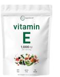 Micro Ingredients Vitamin E 1000IU, 240 Softgels | Pure Vitamin E Oil Pills | Antioxidant Supplements for Skin, Face, Heart, & Immune Health | Non-GMO, Gluten Free