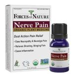 Forces of Nature Nerve Pain Management, Organic Topical Relief for Neuropathy & Nerve Discomfort, Homeopathic Medicine Supports Relief from Shooting Pains for Back, Hands, Legs and Feet, .37 fl oz