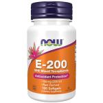 NOW Foods Supplements, Vitamin E-200 IU Mixed Tocopherols, Antioxidant Protection*, 100 Softgels
