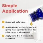 Forces of Nature Nerve Pain Management, Organic Topical Relief for Neuropathy & Nerve Discomfort, Homeopathic Medicine Supports Relief from Shooting Pains for Back, Hands, Legs and Feet, .37 fl oz