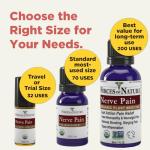 Forces of Nature Nerve Pain Management, Organic Topical Relief for Neuropathy & Nerve Discomfort, Homeopathic Medicine Supports Relief from Shooting Pains for Back, Hands, Legs and Feet, .37 fl oz