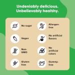 Renzo's Dynamite Vitamin D3, Dissolving Kids Vitamin D3, 60 Sugar-Free Melty Tabs, Lil’ Green Apple Flavored