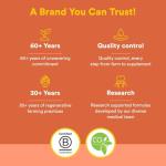 Natural Factors, Kids Chewable Vitamin C 500 mg, Supports Immune Health, Bones, Teeth and Gums, Tangy Orange, 180 Count (Pack of 1)