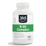365 by Whole Foods Market, Vitamin B-50 Complex, Vegan, 180 Capsules