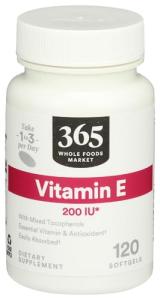 365 by Whole Foods Market, Vitamin E 200 IU, 120 CT