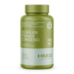 HMS Nutrition Korean Red Panax Ginseng 2000mg 120 Vegan Capsules Super Strength Extract NSF Certified Supplements, High Ginsenosides Supports Energy, Stamina, Performance and Clarity